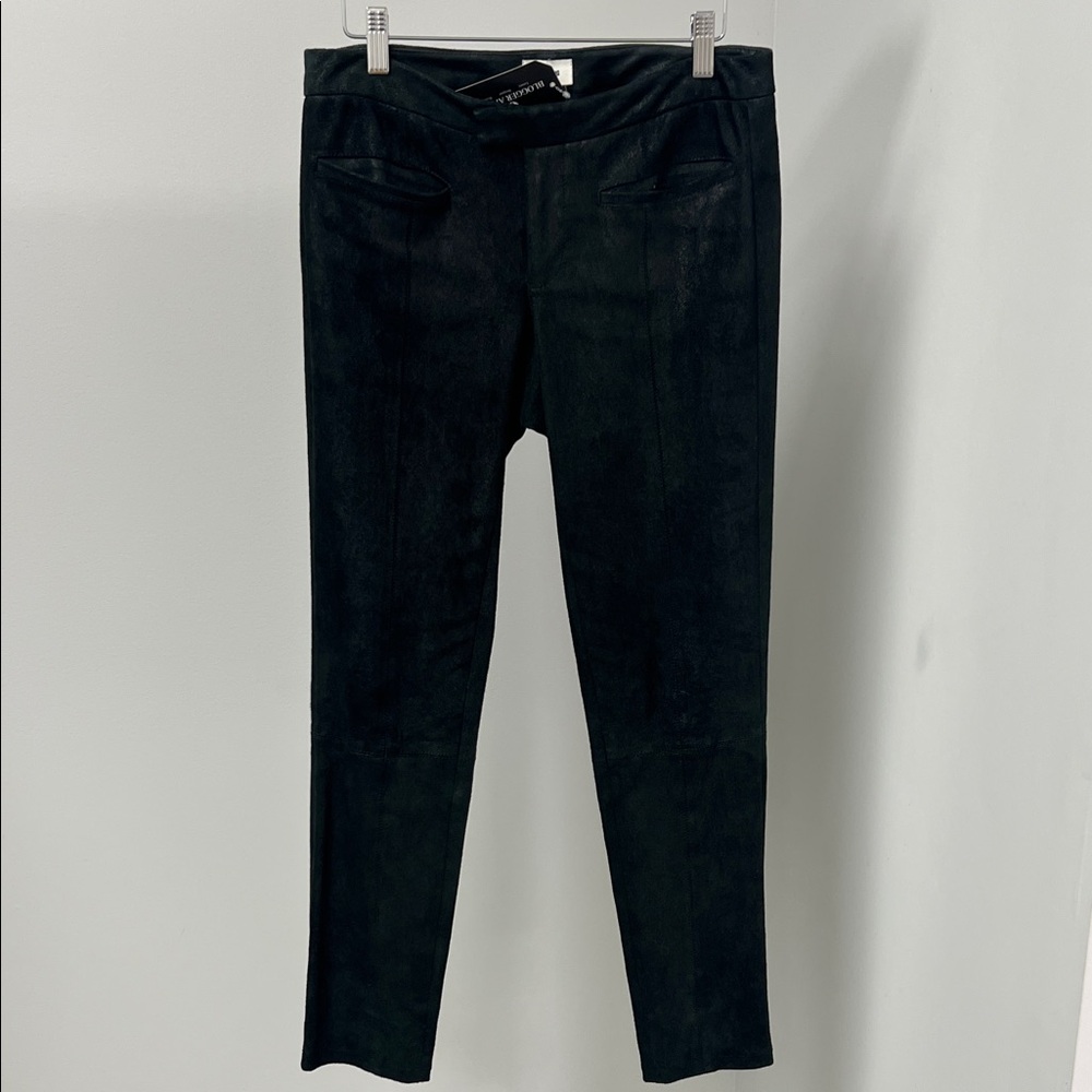 Helmut Lang Dark Suede Trousers
